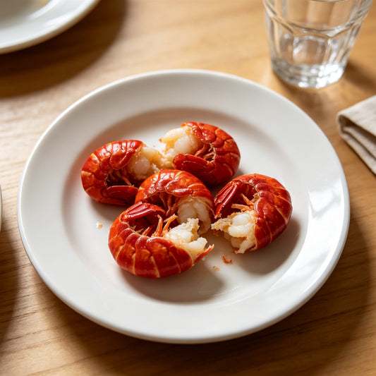 Boiled Crawfish Clusters Fresh Flavourful Seafood